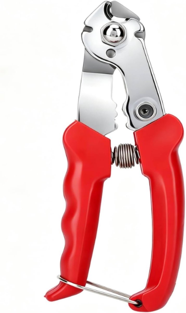 SnelShoppen - Fietsremkabel Trekker Tang met Snijfunctie, Multifunctionele Kabelknipper voor Fietsrem en Versnellingskabels, RVS, Ergonomisch Handvat