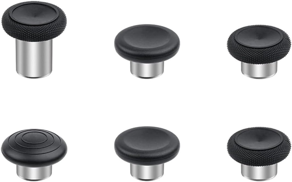 SnelShoppen - Modulair Magnetisch Duwknoppen voor Professionele Gaming Controllers - 6 Verwisselbare Joysticks met Verbeterde Grip en Duurzaamheid - P