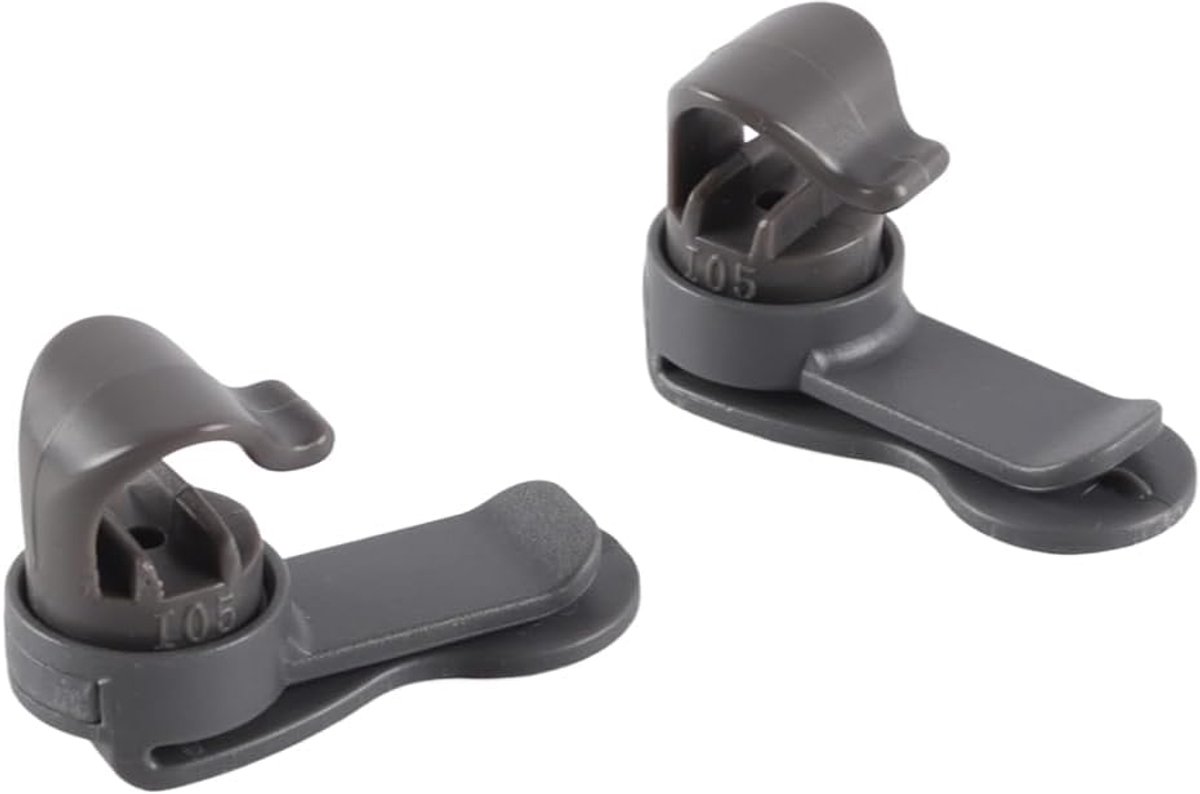 SnelShoppen - 2 Stuks Magnetische Waterbuis Clip Bladder Clip Afneembare Hydratatie Pack Klem voor Hydratatietassen Water Bladder Drinkbuis Houder - G