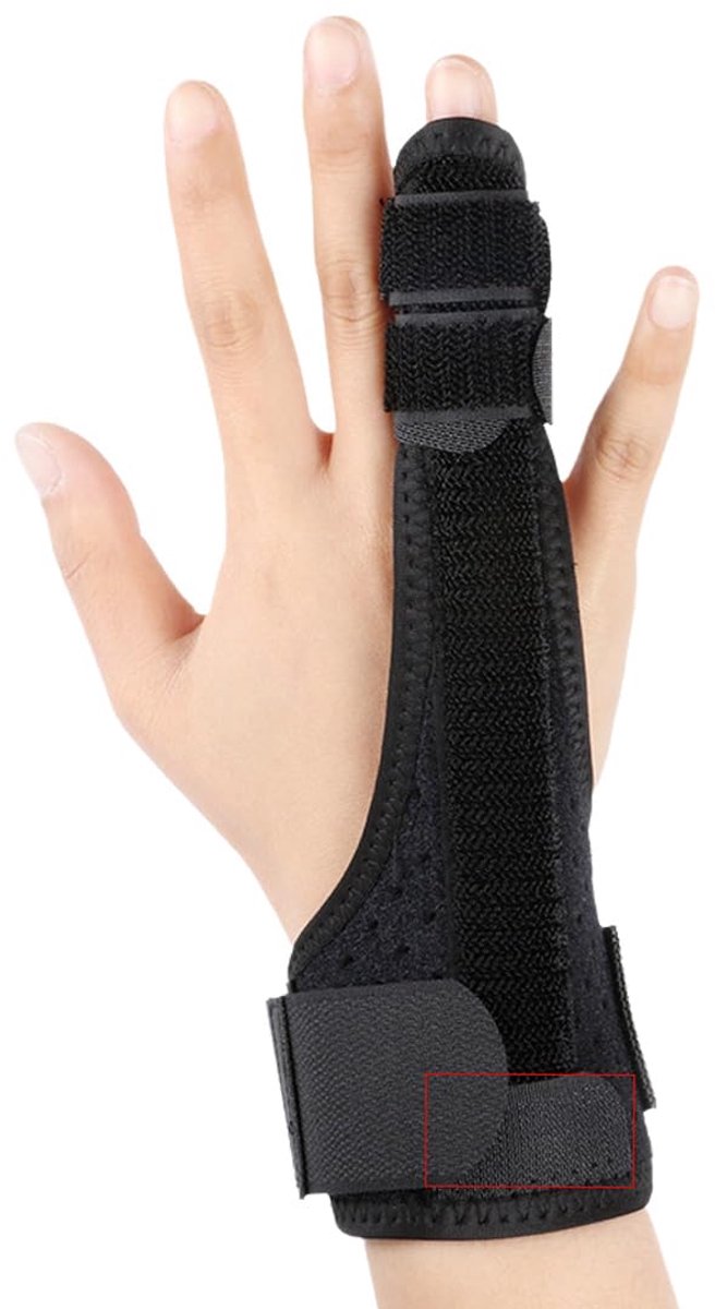 SnelShoppen - Finger splint voor triggerfinger, verstelbaar voor kleine vingers, bescherming bij verstuikingen, artritis en peesontstekingen voor rech