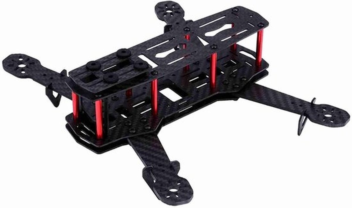 250mm FPV Quadcopter Frame Kit van Carbon Fiber voor Racing Drones en Mini 4-Axis FPV Vliegtuigen Accessoires
