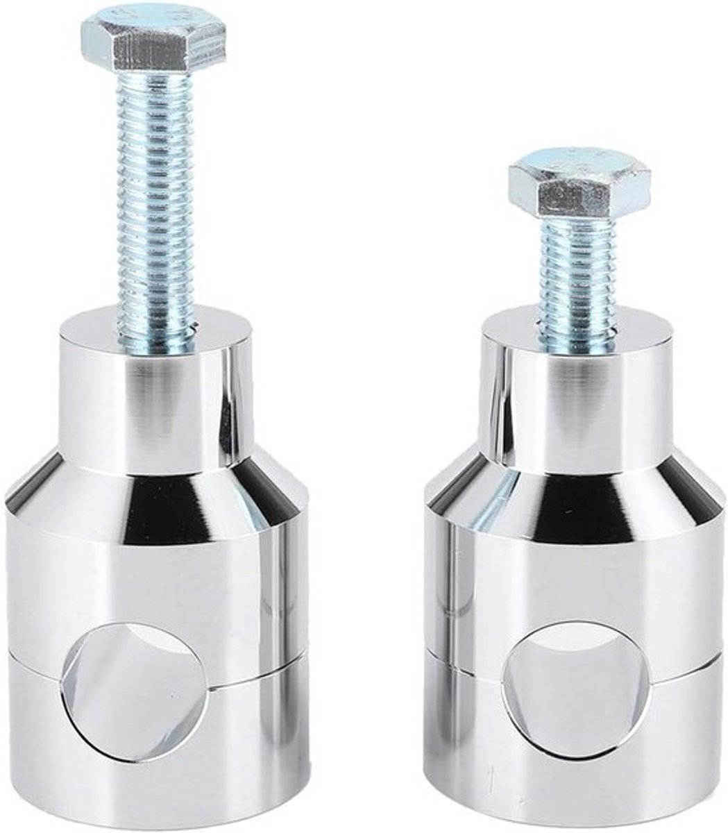 Motorfiets Handvat Klemmen, 1 inch Handvat Verhogers met Bout, Universele Accessoires voor Bobber en Chopper Motorrijden