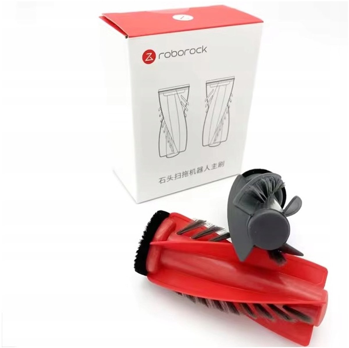 Originele Turboborstel Duo Divide Brush voor Roborock Saros 10R
