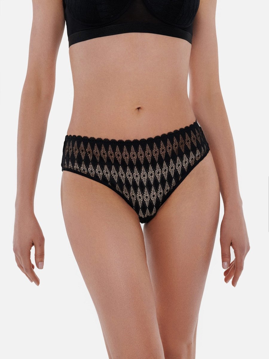 Megami Lambada Slip 1503 Zwart - maat 40