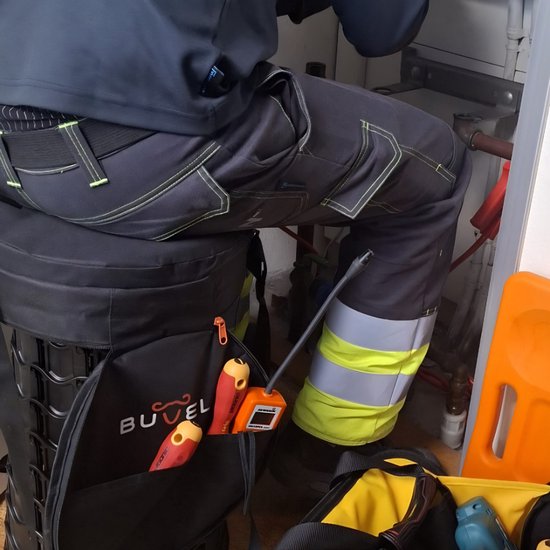 Buvel® Opvouwbare kruk - Kruk - Campingstoel - Inklapbaar - Telescopisch - Visstoel - Voetenbankje - Groen - Vierkant - Met kussen van Merkloos — afbeelding 5