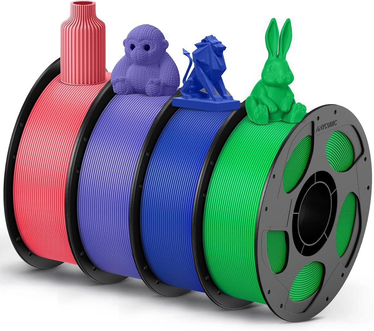 3D Printer Filament - Print Materiaal - Hobby Projecten - Water en Chemisch Bestendig - 4 kg - Multicolor