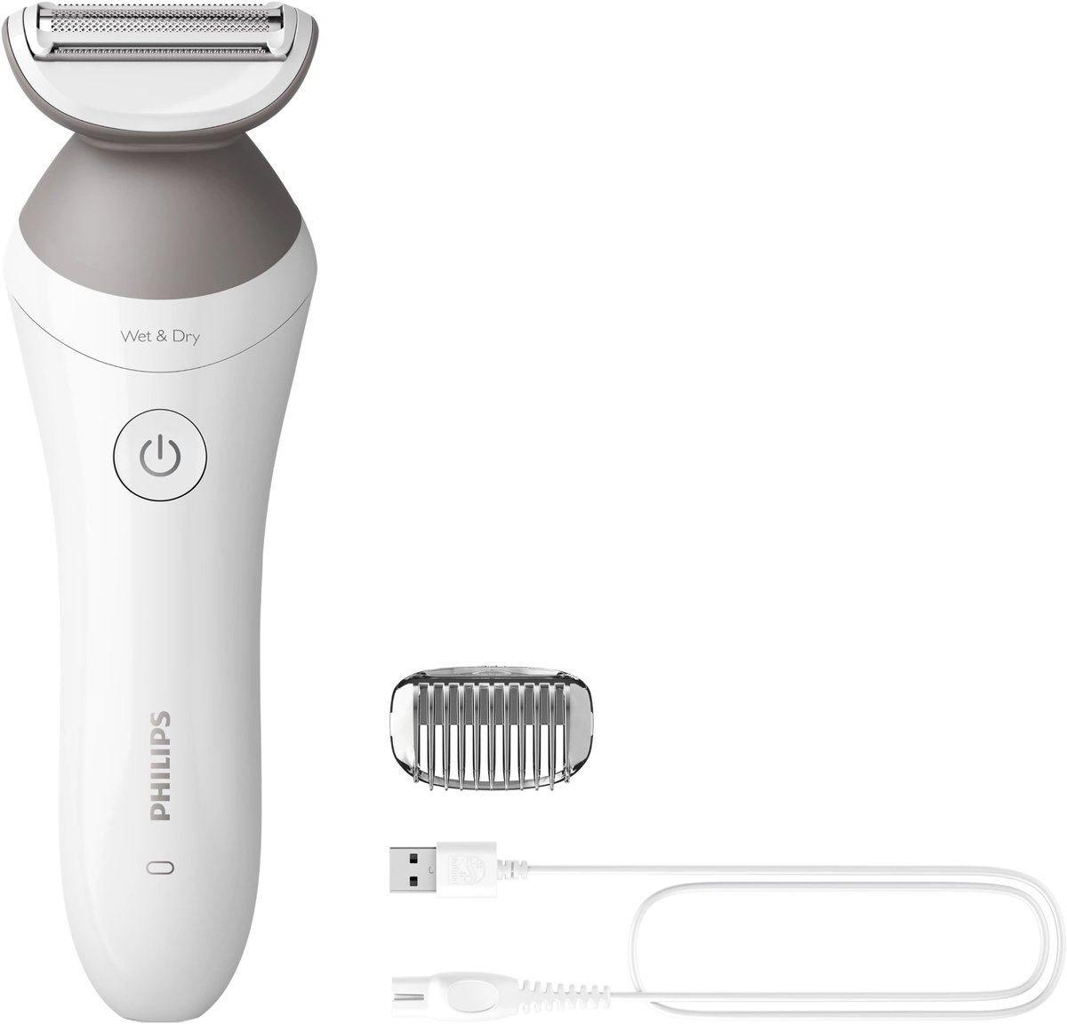 Bol.com Philips series 6000 BRL126/00 - Ladyshave - Nat en droog aanbieding