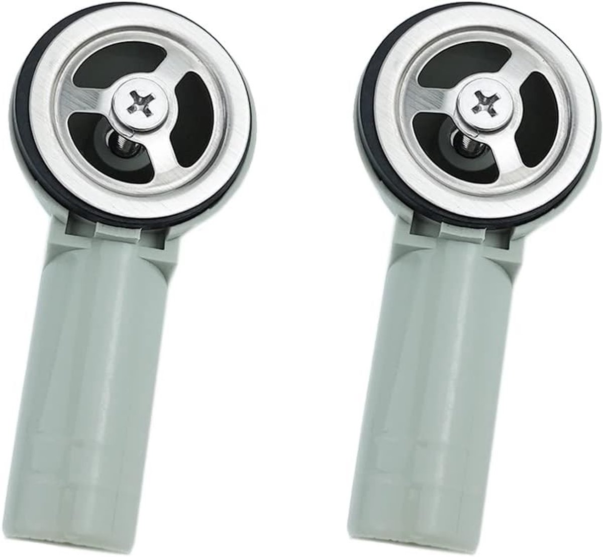 2 Stuks Afvoer Hoofdbak Overflow Ronde Interface voor Badkamer en Keuken Sink Accessoires