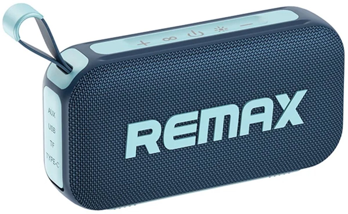 Remax RB-M10 Lighting - Bluetooth speaker - 20W - IP67 waterdicht - RGB-verlichting - Blauw