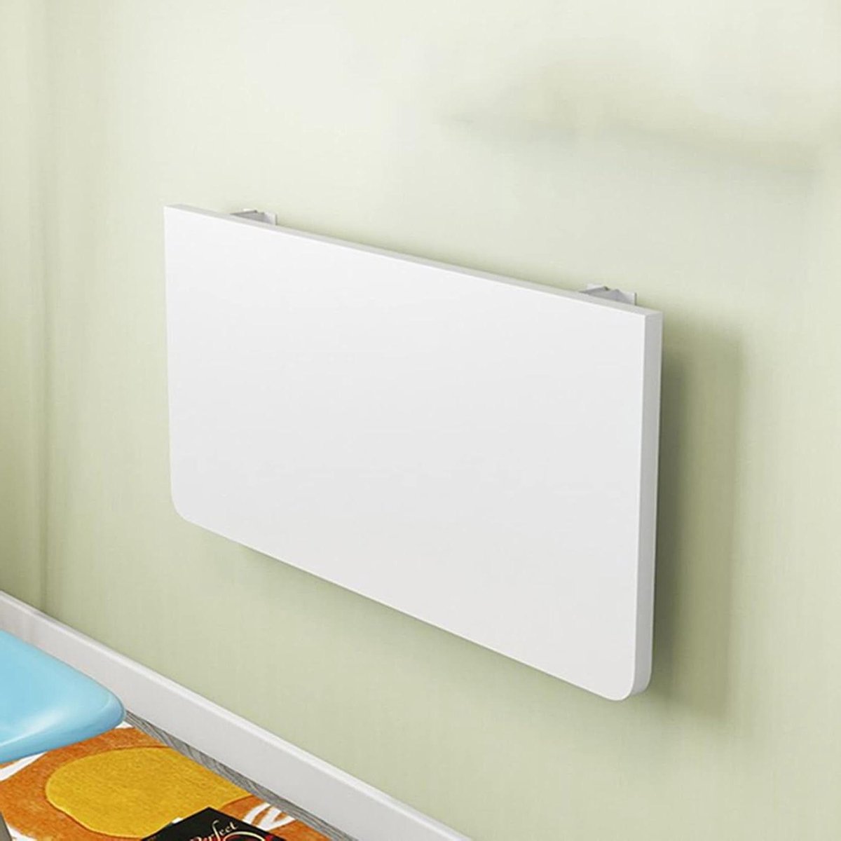 Opvouwbare Wandtafel - Klaptafel Bureau - Ruimte Besparen - Ergonomisch Ontwerp - Rechthoek Vorm - Niet gespecificeerd