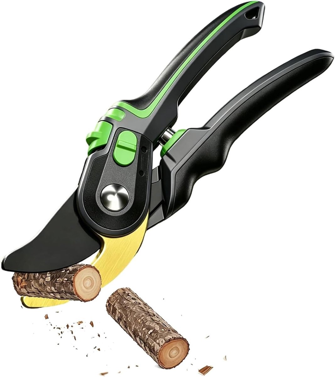 Snoeischaar - 22 cm - SK5 Gelegeerd Stalen Mes - Ergonomische Antislip Handgrepen voor Tuinliefhebbers