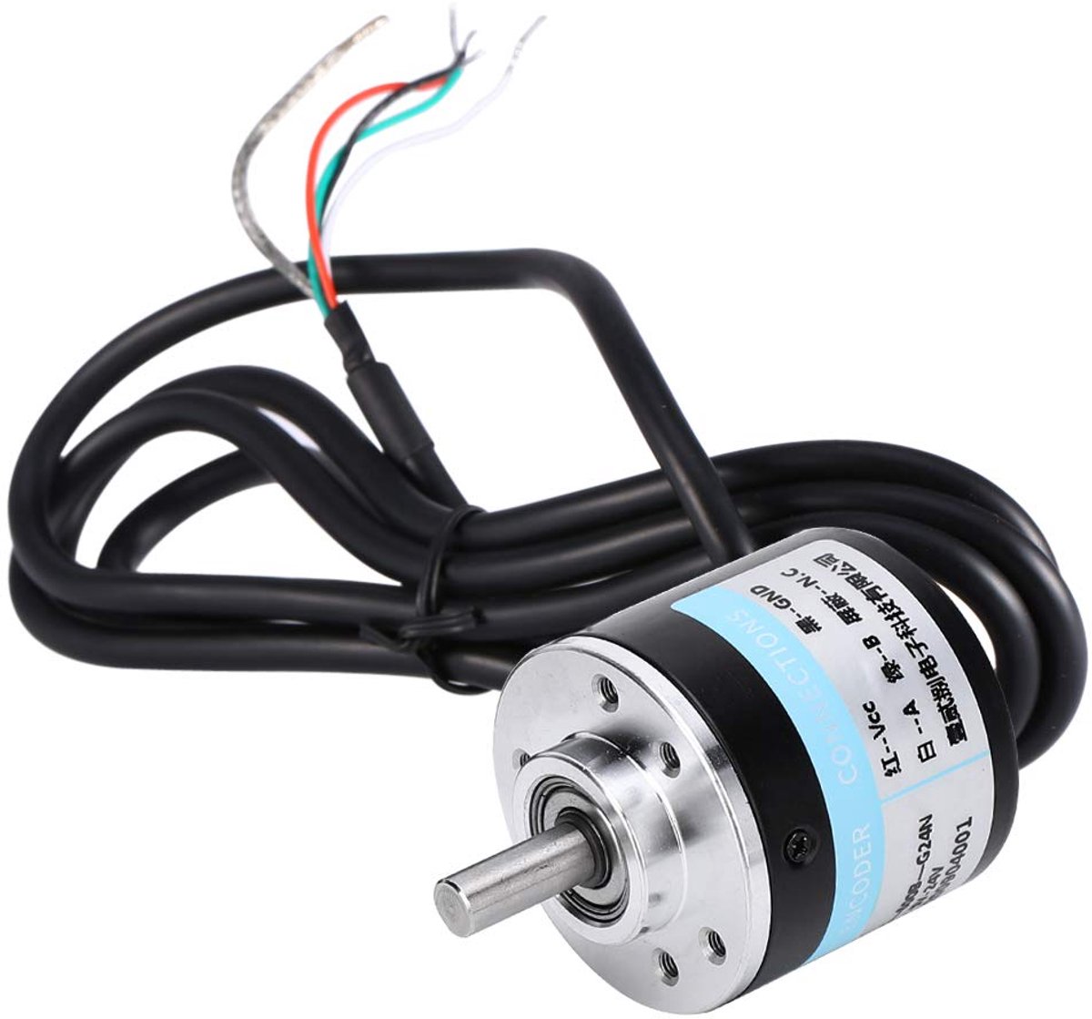 Incrementele Rotary Sensor 600p/r - DC5-24V Ingangsspanning - 6mm As - Metingen van snelheid en hoek - ShopVlot