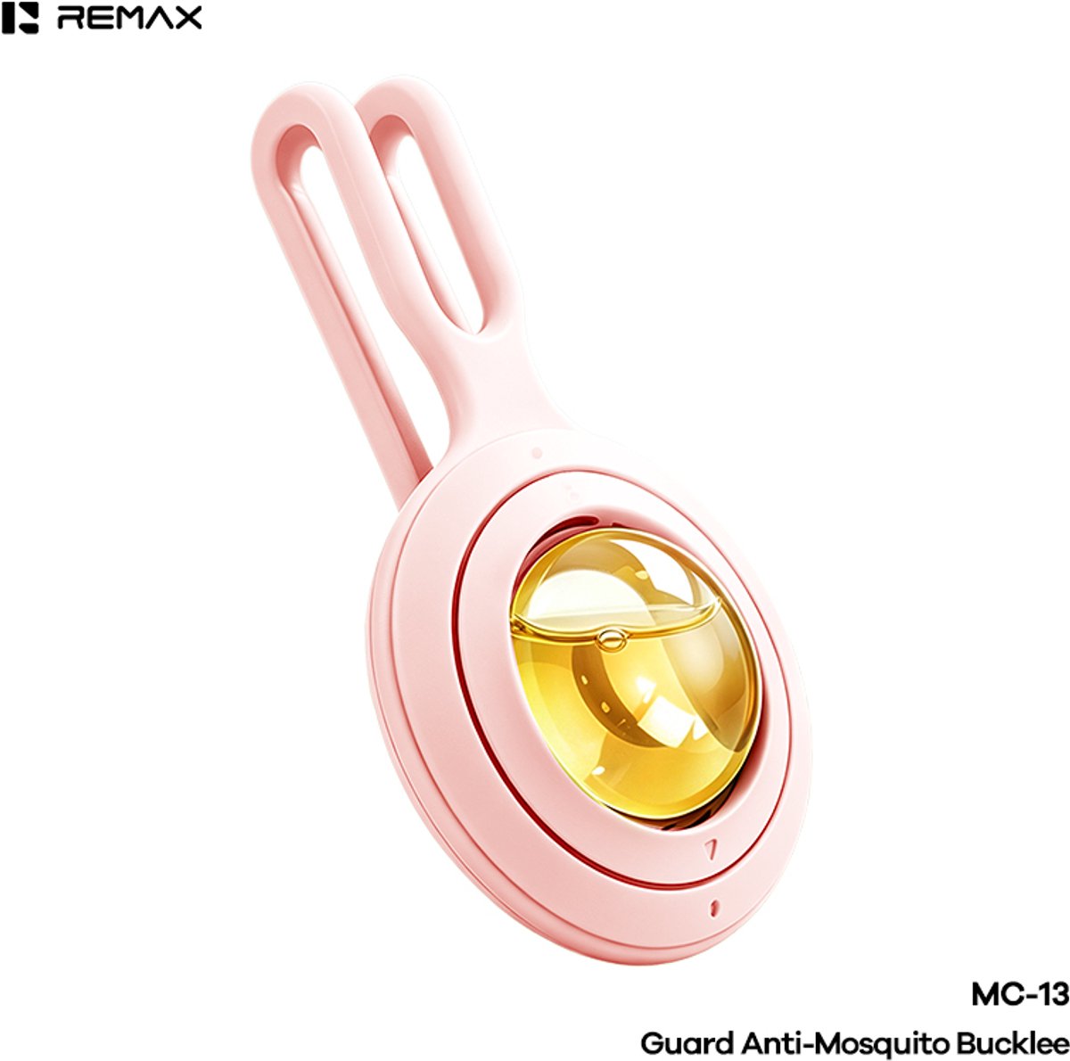 Remax MC-13 Guard - Anti-muggenclip - Draagbaar - Roze