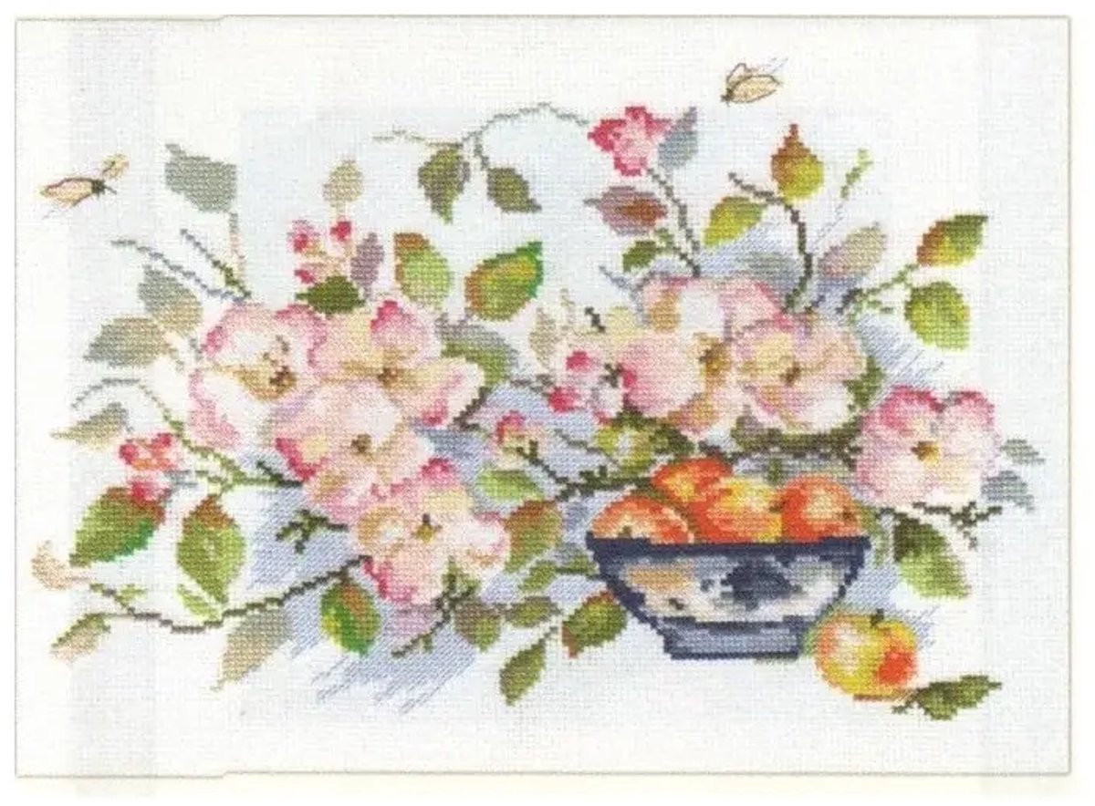 Kruissteek Borduurpakket - Apple Garden (Alisa)