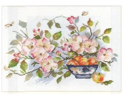 Kruissteek Borduurpakket - Apple Garden (Alisa)