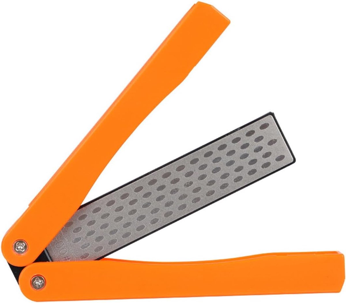SnelShoppen - Vouwbare Diamant Slijper 400/600 Korrel voor Buiten, Keuken, Tuin - Dubbelzijdige Slijpsteen voor Camping en Koken