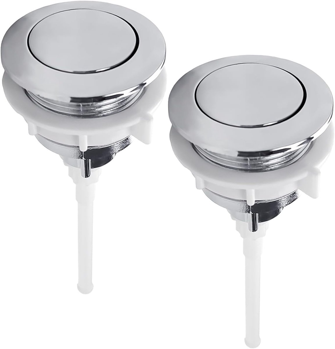 Toiletknop 38mm - Plastic - Universele pasvorm - Eenvoudige installatie - SnelShoppen