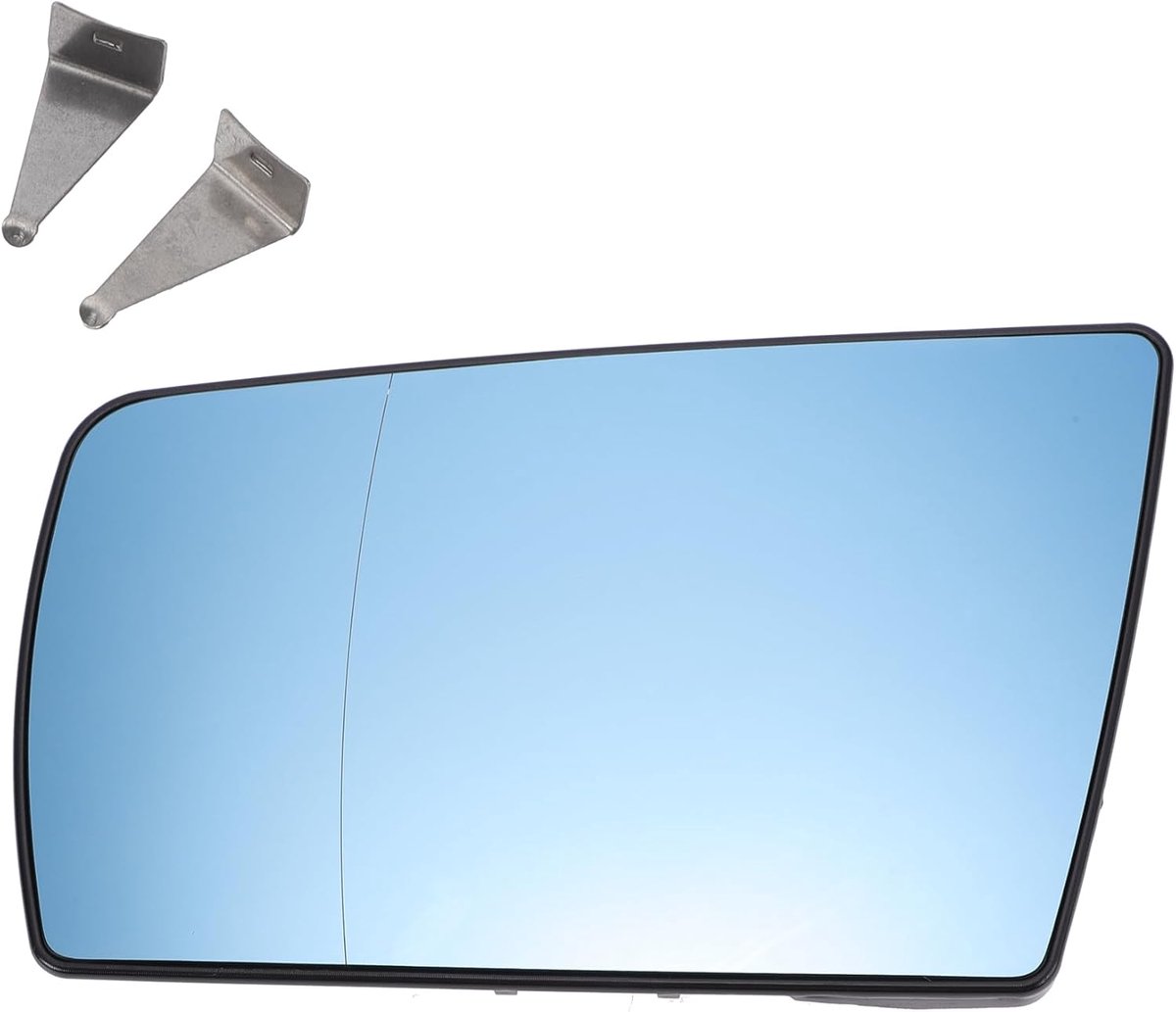 SnelShoppen - Auto Buitenspiegel Links Glas Vervanging Aspherisch Verwarmd Blauw Glas voor Mercedes C-KLASSE W202 E-KLASSE S210/W210 S-KLASSE W140