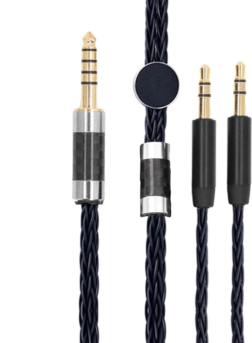 4.4mm Balanced Headphone Cable Replacement Upgrade Audio Cable for AH-D600 AH-D7200 AH-D7100 AH-D9200 AH-D5200 Focal - ShopVlot