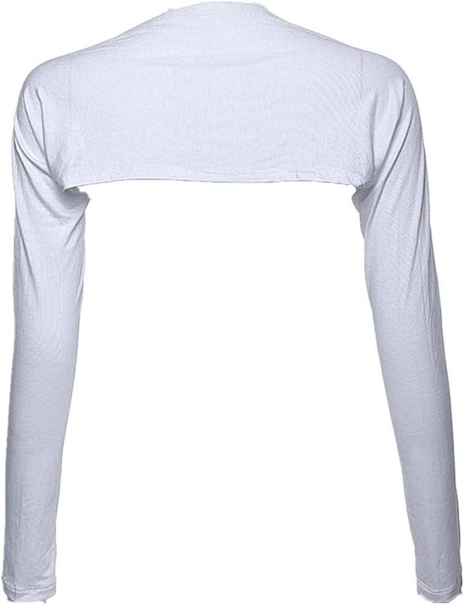 Elegante Bolero Shrug voor Vrouwen met Lange Mouwen, Arm Sleeves en Hijab Accessoires - One Size