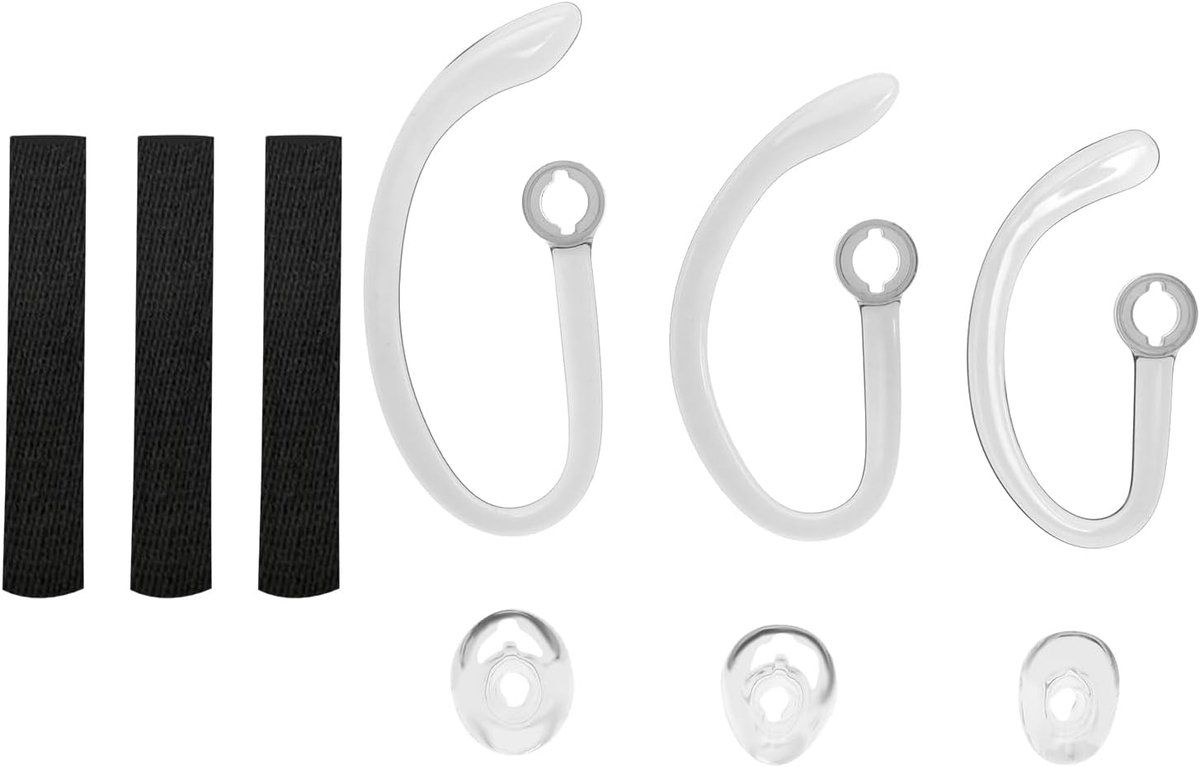 SG Store 3 Sets Earplugs Eargels Spare Kit Silicone Ear Tip Ear Hook Loop Tube Foam Sleeve Compatible with Plantronics - ShopVlot