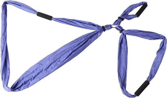 Dailygoods- Aerial Yoga Hangmat - Huidvriendelijk - Schuimhandvat - Verstelbaar - Geschikt voor Thuispraktijk - Uitstekend Vakmanschap - Yogahangmat van Dailygoods — afbeelding 3