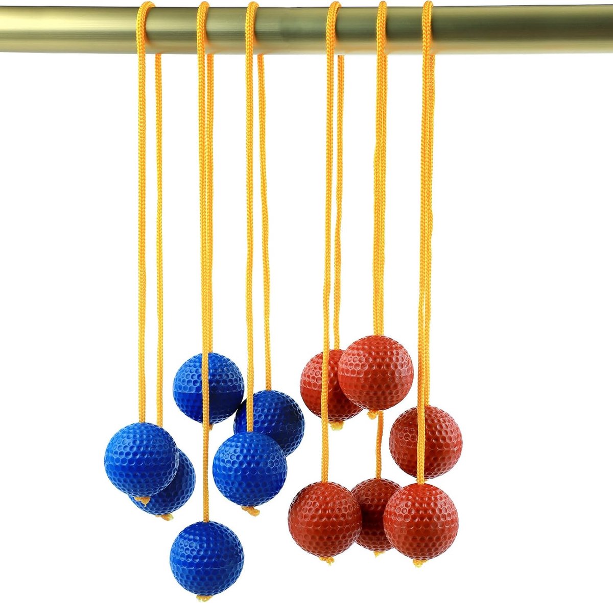 SnelShoppen - 6-Packs Ladder Ball Vervangingen, Ladder Ball-Toss Spel Accessoires - Gooi Ballen Toernooi Stijl Ladder Golf Ballen voor Sport Spel Toss