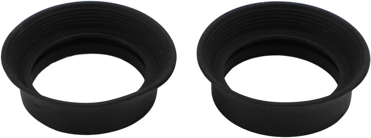 Oculair beschermkap 28-32mm - Vouwbaar rubber - Comfortabele oogbescherming - Geschikt voor microscopen - ShopVlot