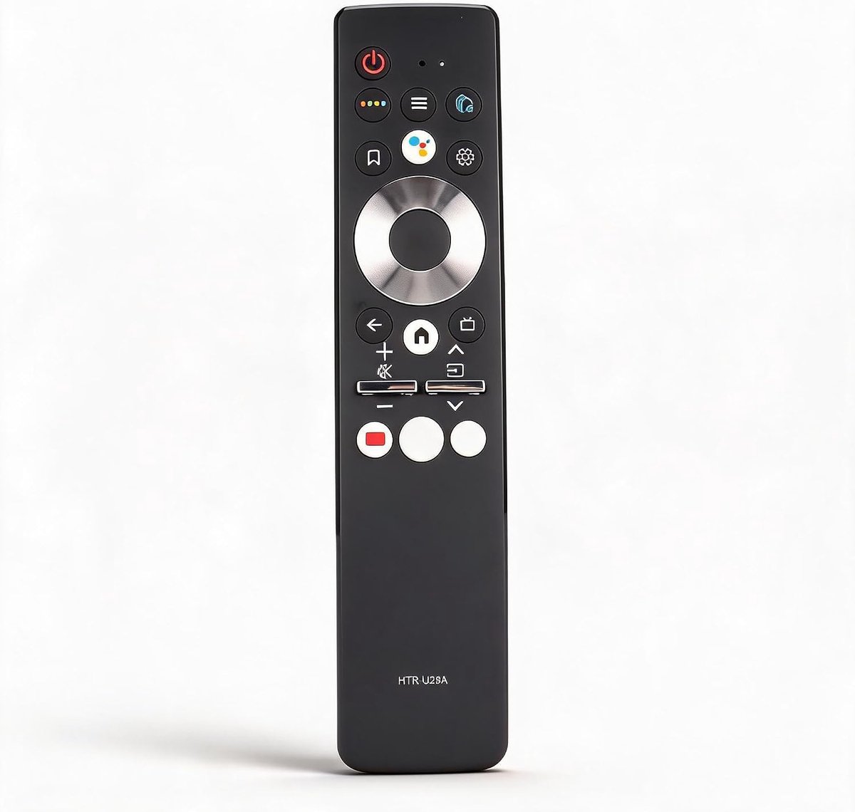 SnelShoppen - TV Afstandsbediening met Stemcontrole, Draadloze TV Remote voor Haier LED HDTVs, Inclusief Hotkeys, Geschikt voor LE65AQTS6UG LE75AQTS5U