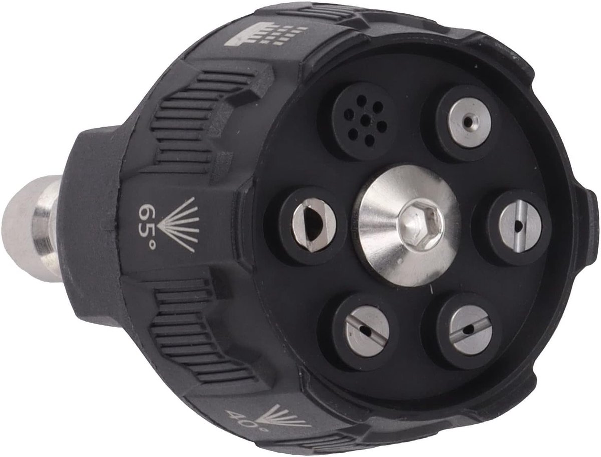 High Pressure Washer Spray Head, 6 In 1 Multifunctional Adjustable Switching Power Washer Nozzle 1/4 Plug Interface - ShopVlot