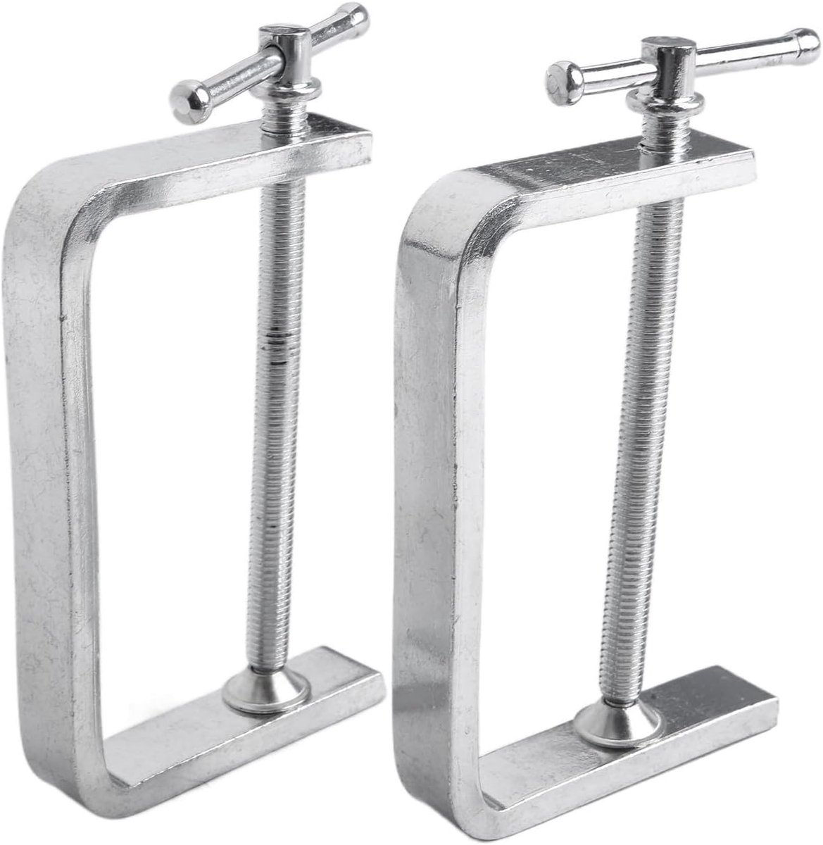 Houtbewerking C Klem 50-100mm - Legeringsstaal Heavy Duty - Breed Klemoppervlak - Voor Stabiele Houtbewerking - ShopVlot