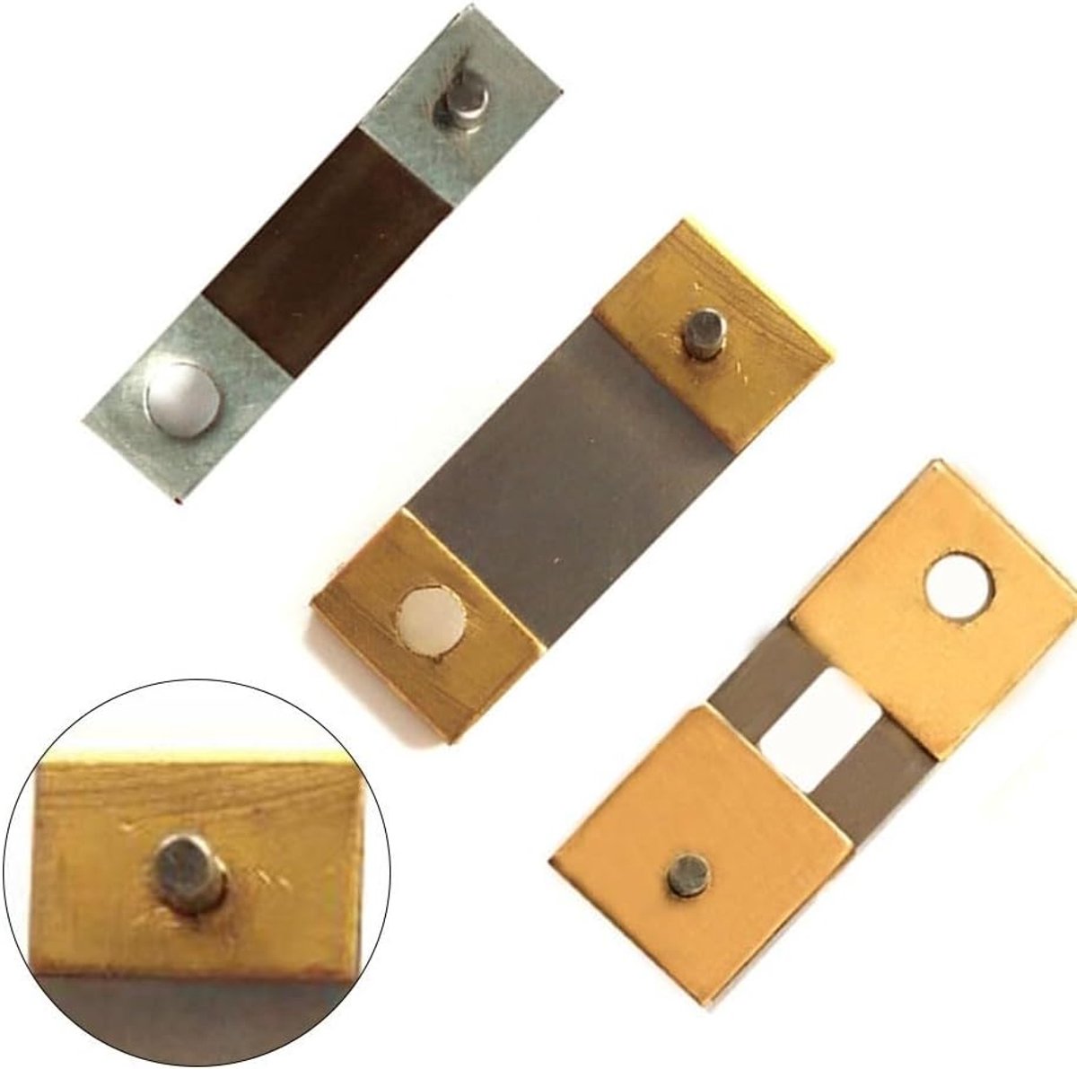 SnelShoppen - Klok Pendulum Blad, Mechanische Klok Swing Veer Blad, Klok Pendulum Riet, Oude Klok Metaal Swing Blad Hangende Klok Onderdelen (21×)