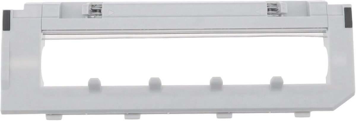 SnelShoppen - Main Brush Cover Vervangingsonderdeel voor Robotstofzuiger - Geschikt voor Roborock S7/Q7/T7S - Duurzaam ABS Materiaal - Grijs - Voor Th