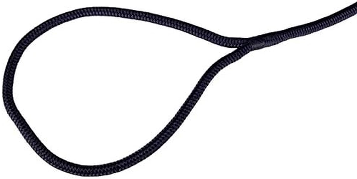 Landvast Polyester - Meertouw Boot - Vastleggen Boot - 16-voudig Gevlochten - 14 mm 15 m - Navy