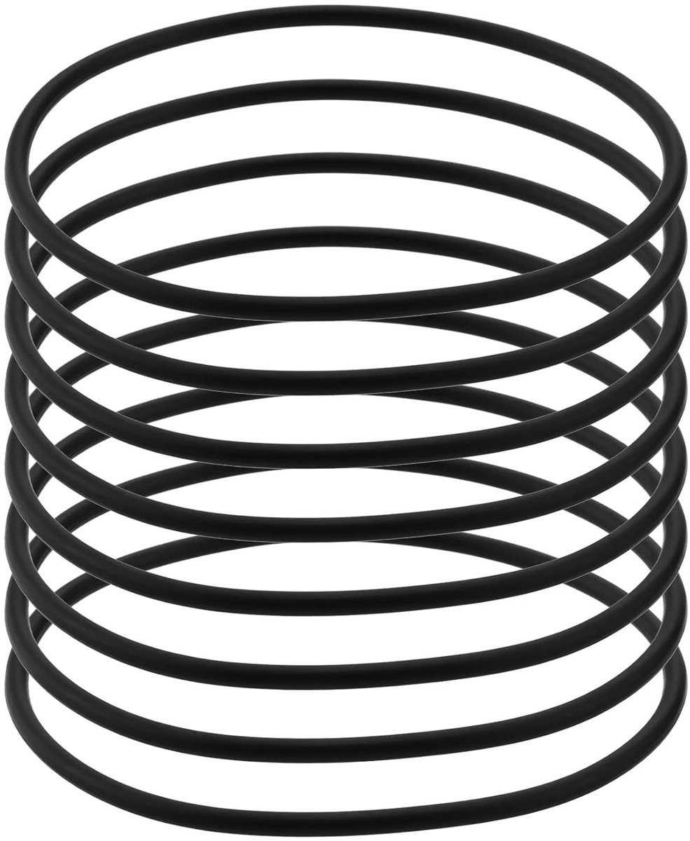 SnelShoppen - 8 stuks afvoerafdichting 65 x 60 x 2.4 mm voor submersibele pomp, vervangend model 6958, rubber, douche, waterdicht, sanitair