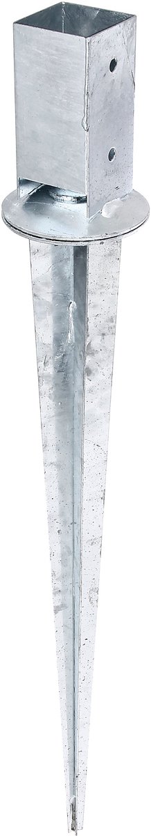 GAH Alberts Beslag Inslag-paalvoet Breedte houder 71 mm
