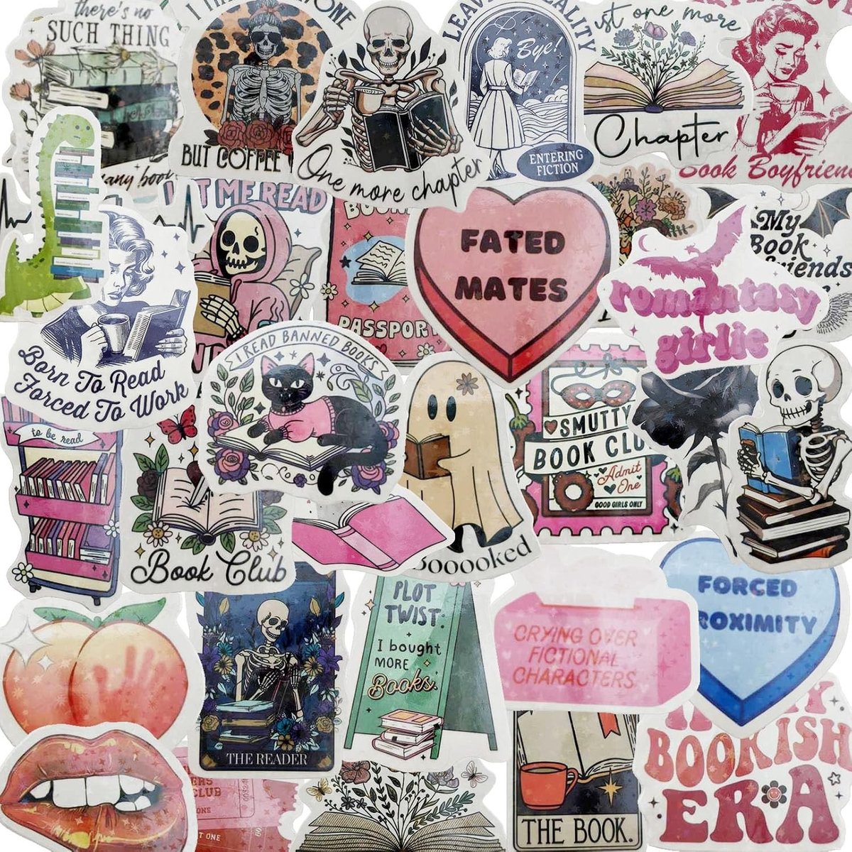 150-delige holografische scroll sticker set voor boekenliefhebbers, perfect voor notitieboeken, e-readers en waterflessen, waterproof en ideaal als cadeau