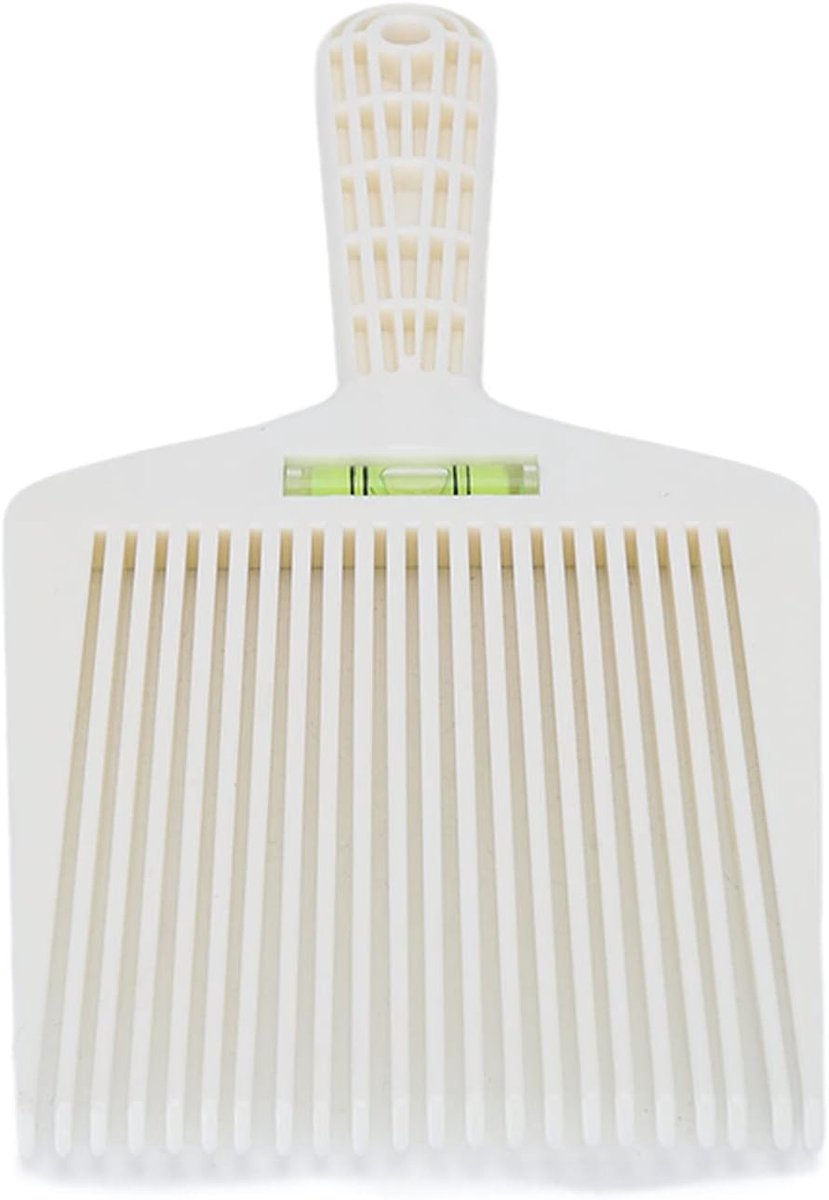 SnelShoppen - Professionele Brrnoo Flat Top Kam voor Kappers - Lichtgewicht Haarstyling en Knipgereedschap - Veilig voor Haar en Hoofd - Compact en Dr