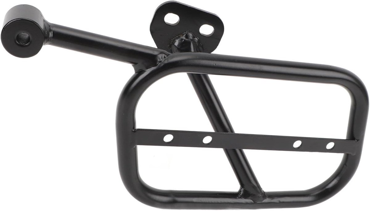 SnelShoppen - Universele SaddleBag Steun Racks voor Moto Guzzi V9 Bobber en Roamer 2018-2023 - Stabiele Zijkoffer Steun van 16mm Ijzeren Buizen met Zw
