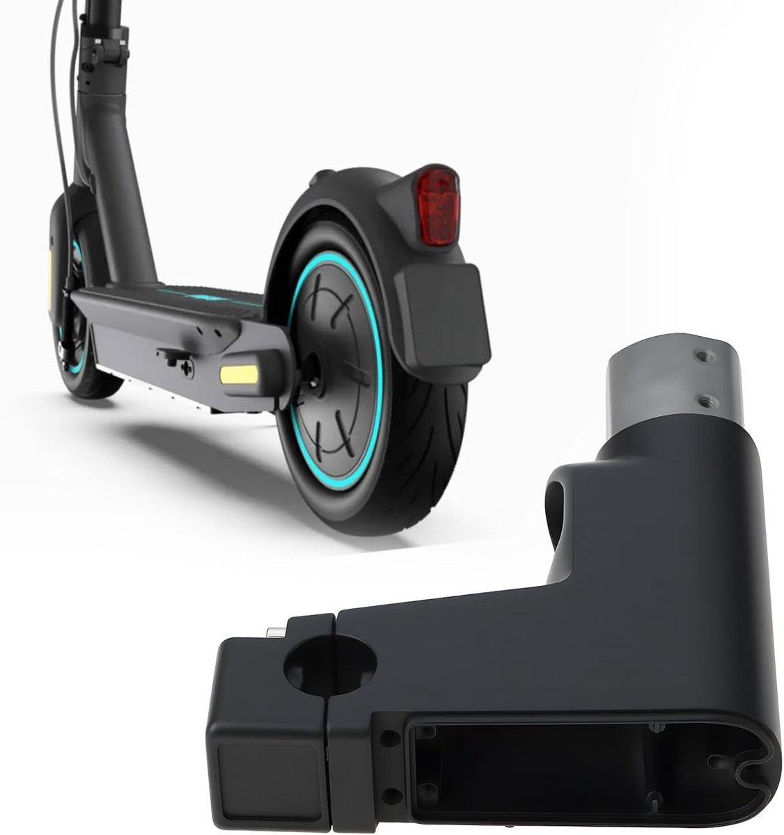 SnelShoppen - Vervangset voor Stuurkop en Stuurpen Geschikt voor Elektrische Step Ninebot Max G30 G30D G30D2 - Eenvoudige Installatie - Sterke Materia