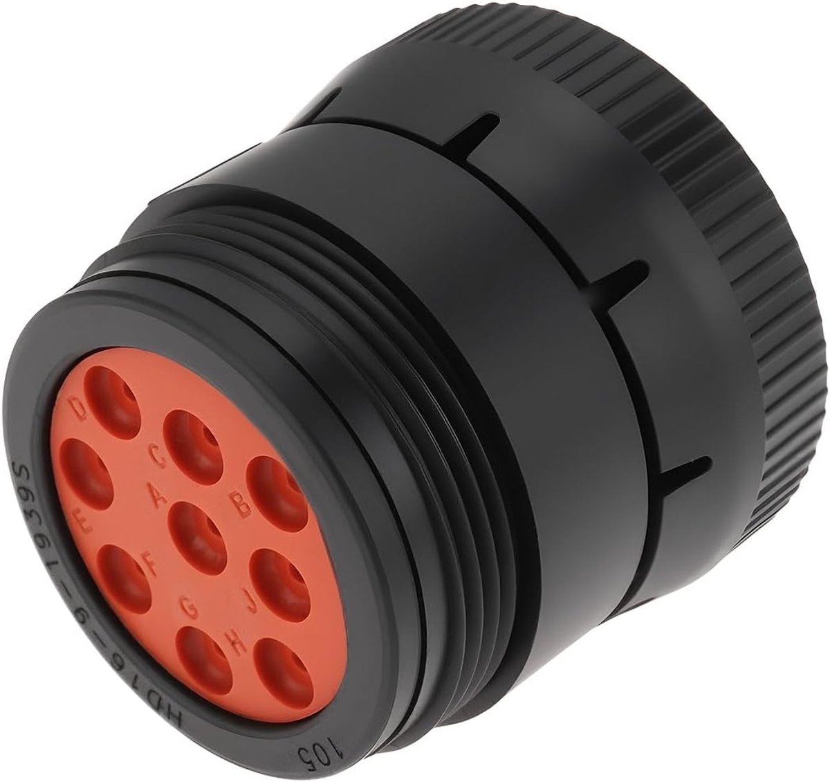 SnelShoppen - 9 Pin Auto Elektrische Draad Vrouwelijke Connector Plug HD16-9-1939S - Geschikt voor de meeste auto's - Vervangingsconnector - Hoogwaard