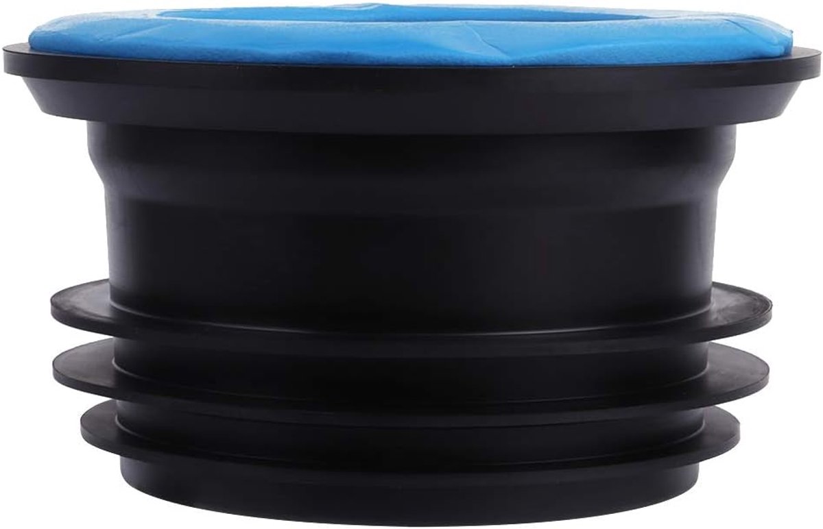 SnelShoppen - Universele Toilet Gasket - Afvoer Flens Ring - Geurweerstandige Toilet Afvoerpakking - Stevige en Elastische Sanitaire Reparatieset - 1