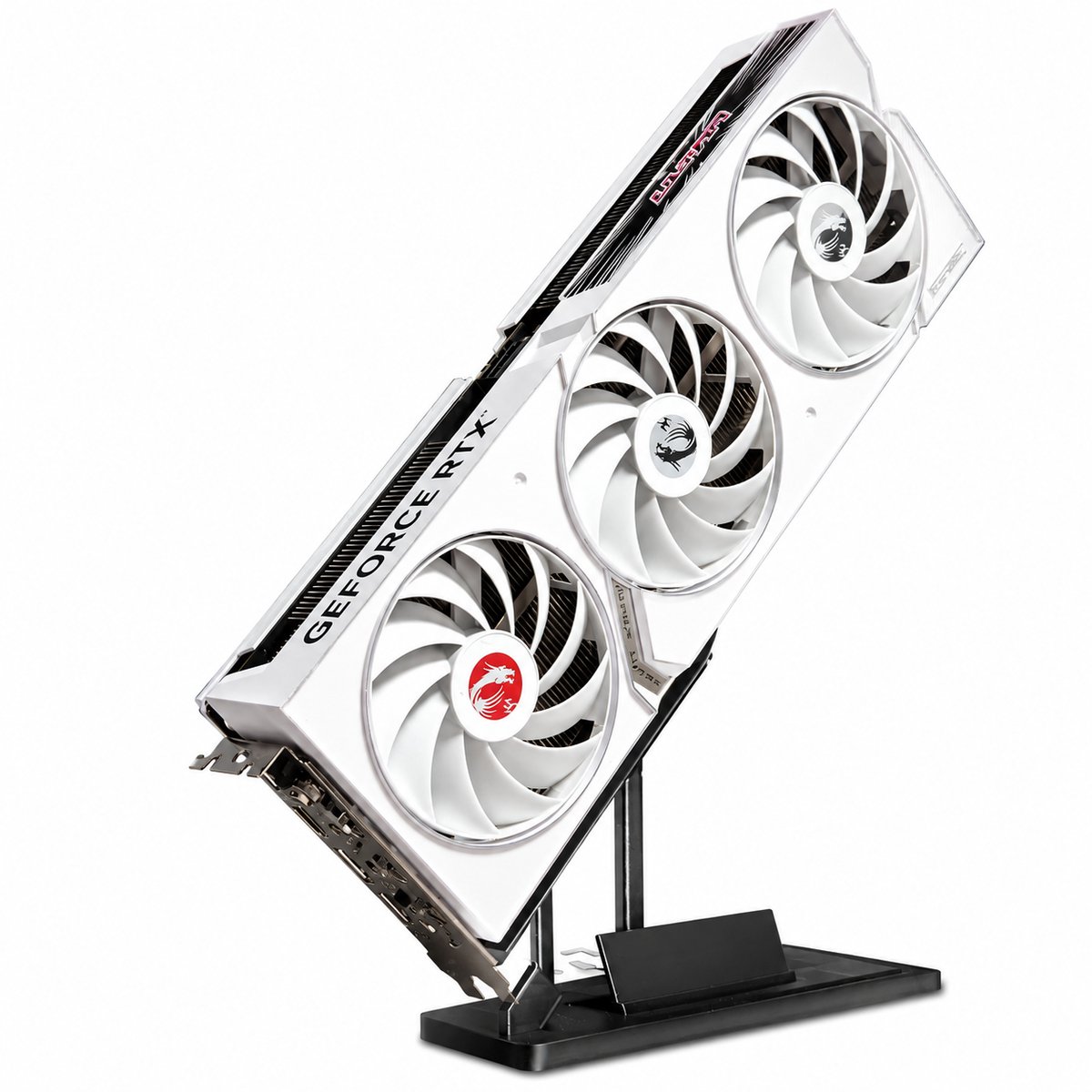 GPU Display Standaard - PCI-E Videokaart Displayhouder - Display Stand Voor Grafische Kaarten - PCI Express Kaarthouder - Gaming Setup Accessoire - Verzamelstandaard Voor Oude En Nieuwe GPU's - Zwart
