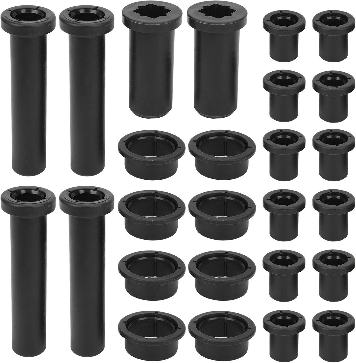 SnelShoppen - Achterste ophangbussen kit, wishbones MG1282101AZ, geschikt voor Polaris Man 500 HO 4X4 2003-2005, 500 HO 4x4 EFI 2007, vervangbussen, h
