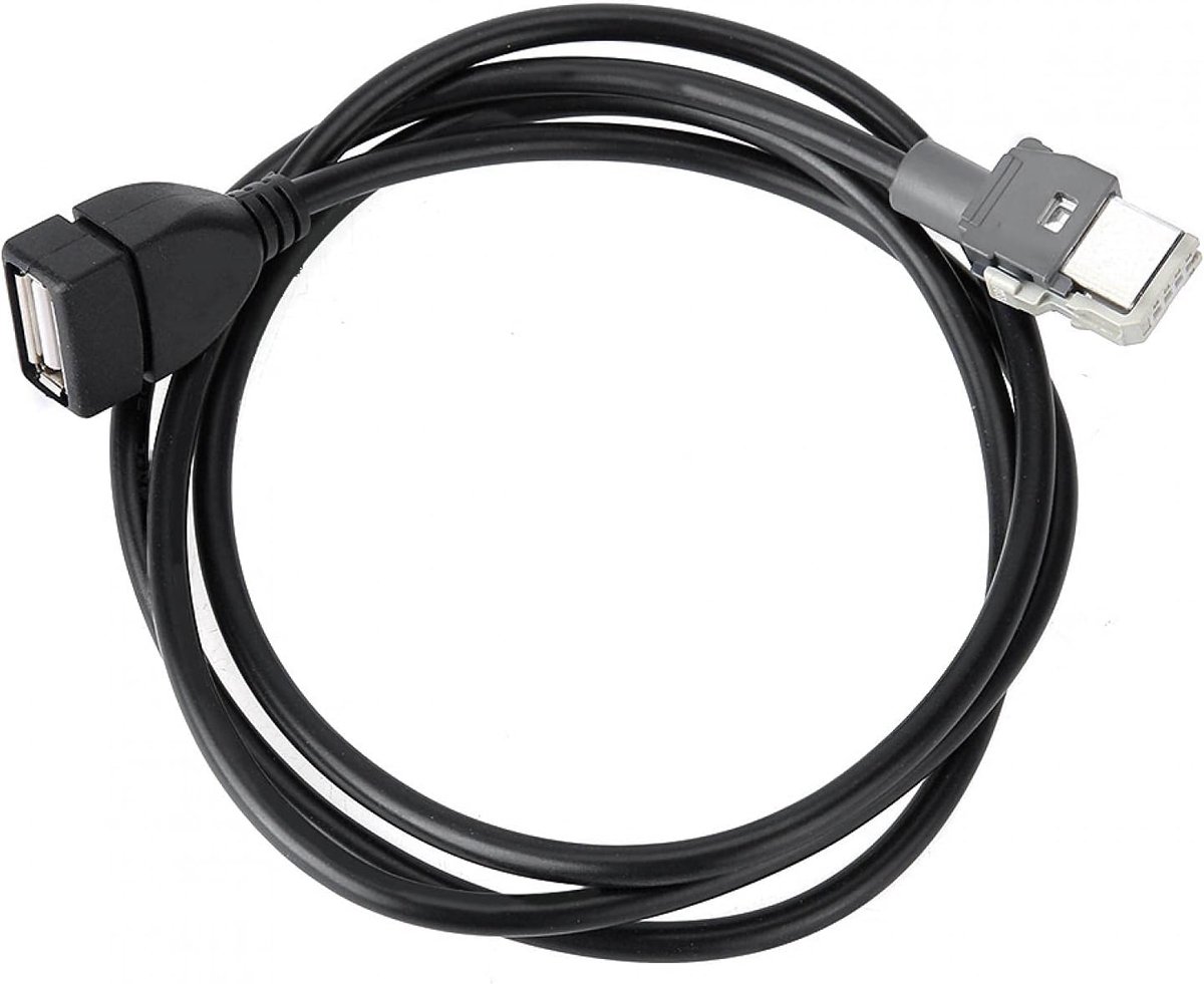 SnelShoppen - Auto USB Kabel voor Peugeot en Citroën, Geschikt voor 307 407 308 408 508 C2 C3 C4 C4L C5, Hoogwaardige PVC, Stabiele Verbinding, 1 Stuk