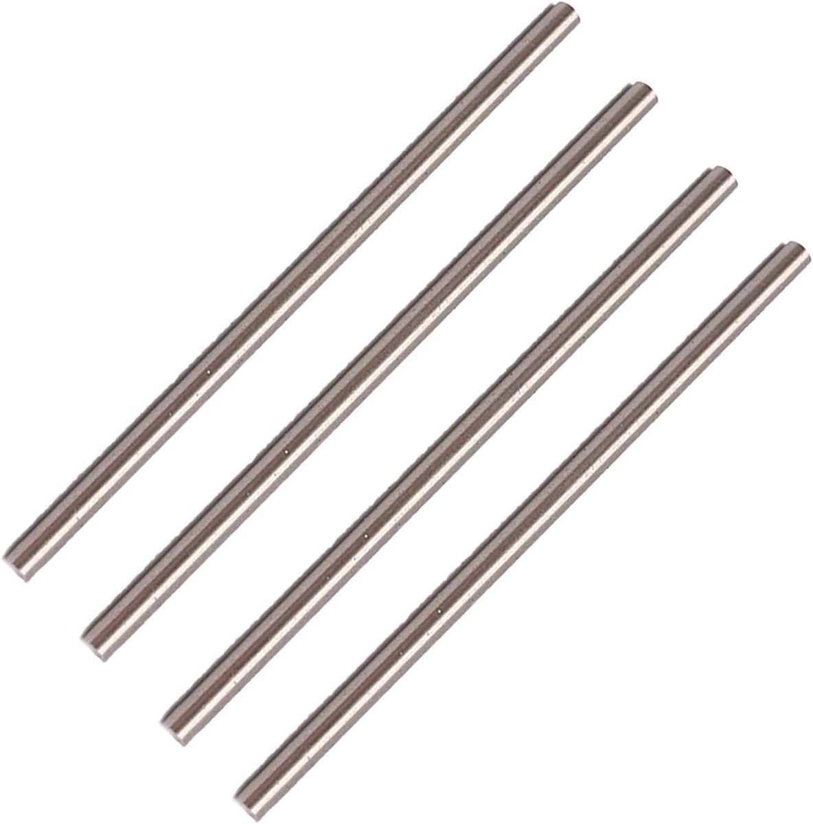 SnelShoppen - 20 Stuks 1mm 100mm Lange Hoogwaardig Stalen Rondstangen voor Boor, Draaibank, Miniatuuras, Cilindrische Spindel