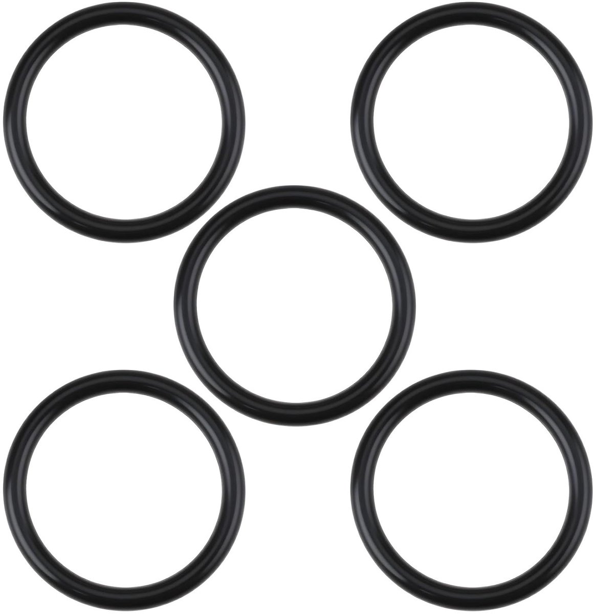 SnelShoppen - 5 Stks Zuiger O-Ring Set HH19196 Voor MAX CN70 Spijkerpistool Cilinder Seals 42x5mm Rubber Afdichtingen
