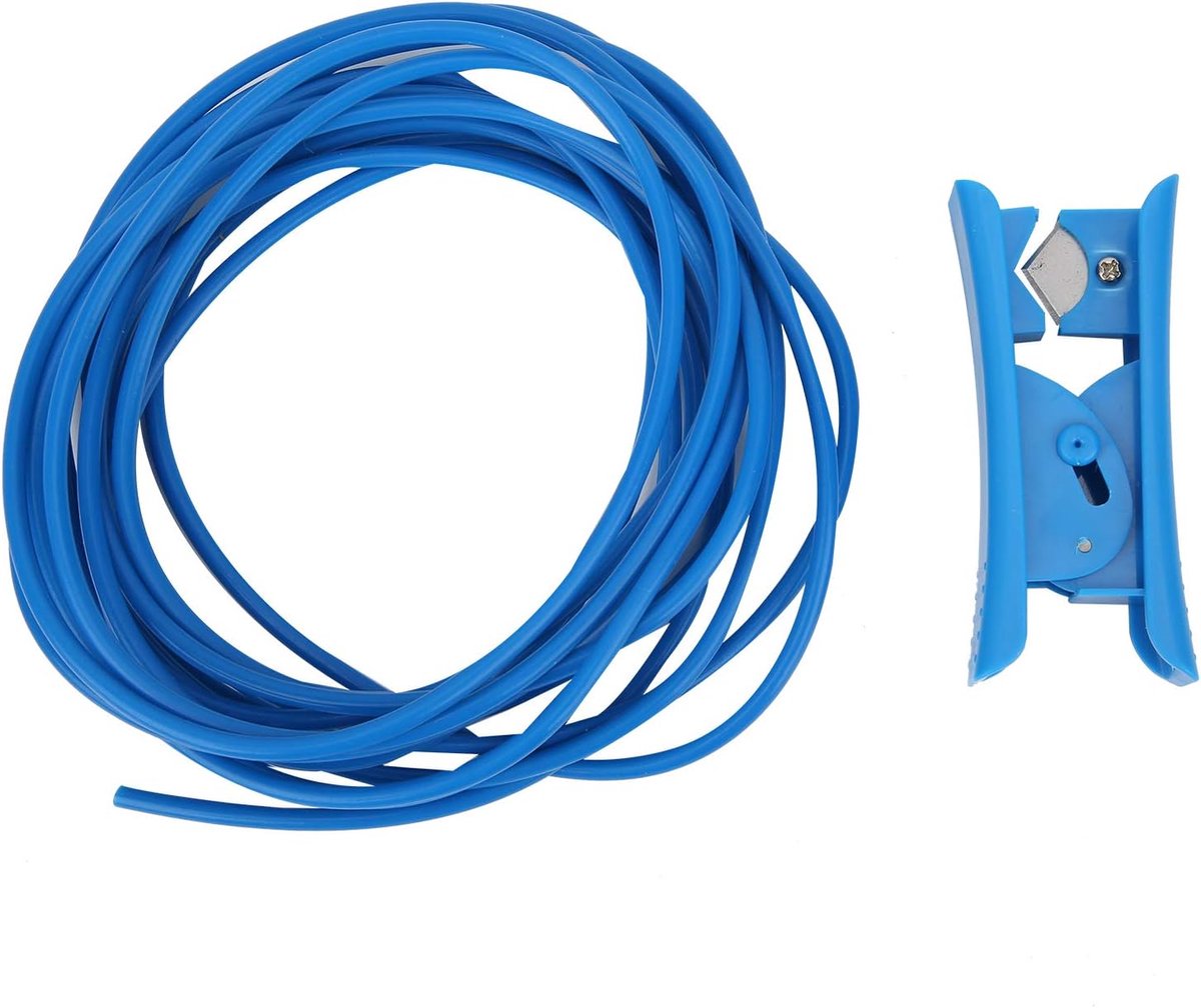 SnelShoppen - PTFE Buis Snijgereedschap Kit voor 3D Printer, Precisie Slang Cutter voor PE PU Slang, Binnen Diameter 2mm, Buiten Diameter 4mm, Blauw
