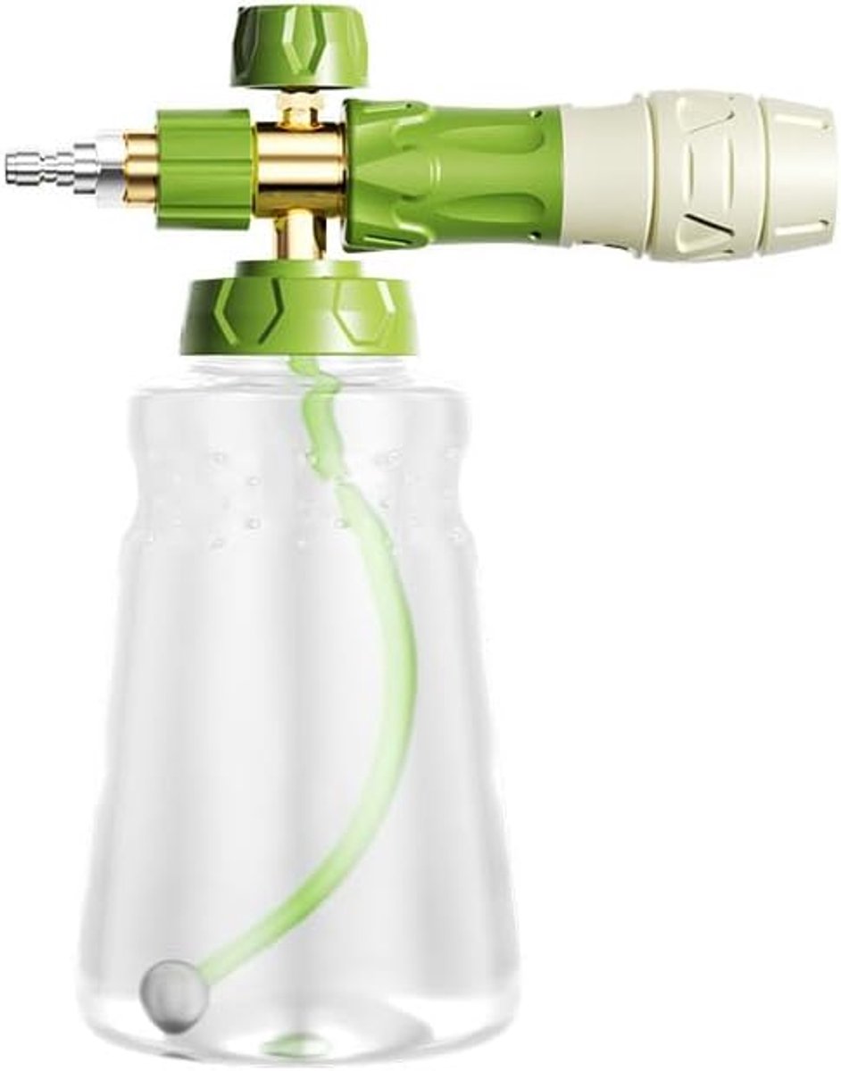 ALLOMN Snow Foam Cannon Lance Compatible with 1/4 Quick Release 1L Snow Foam Lance Soap Dispenser Bottle with - ShopVlot