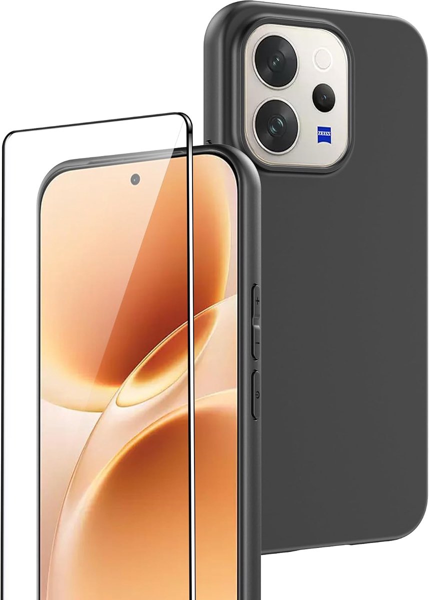 Mobiele telefoon hoesje Vivo V70/V70 Lite - Zacht mat beschermcase - Volledige bescherming - ShopVlot